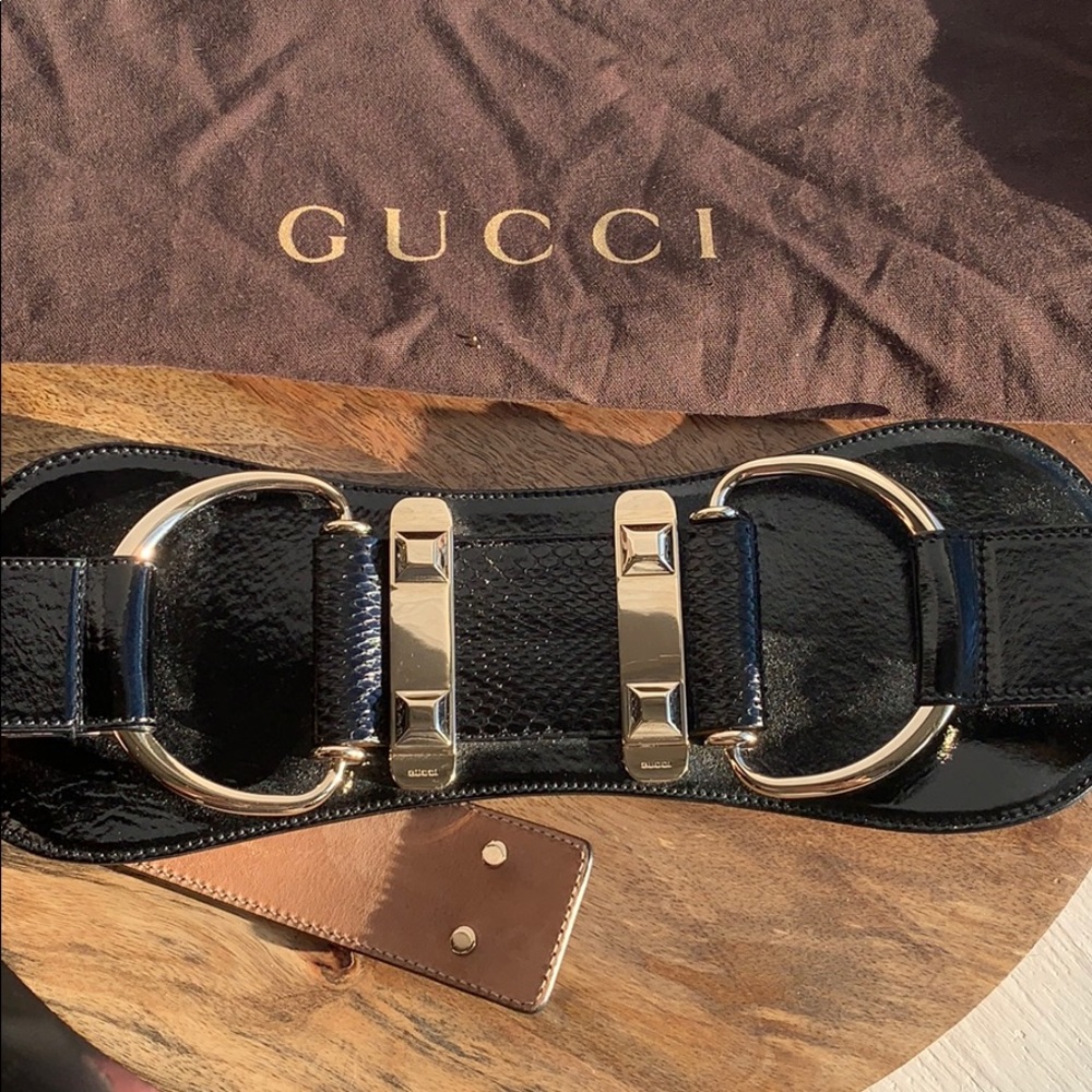 Vintage Gucci kimono style belt - Picture 3 of 8